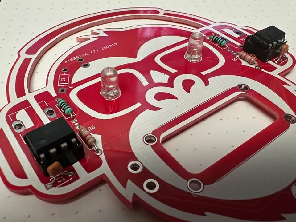 Begge 555-kretser montert